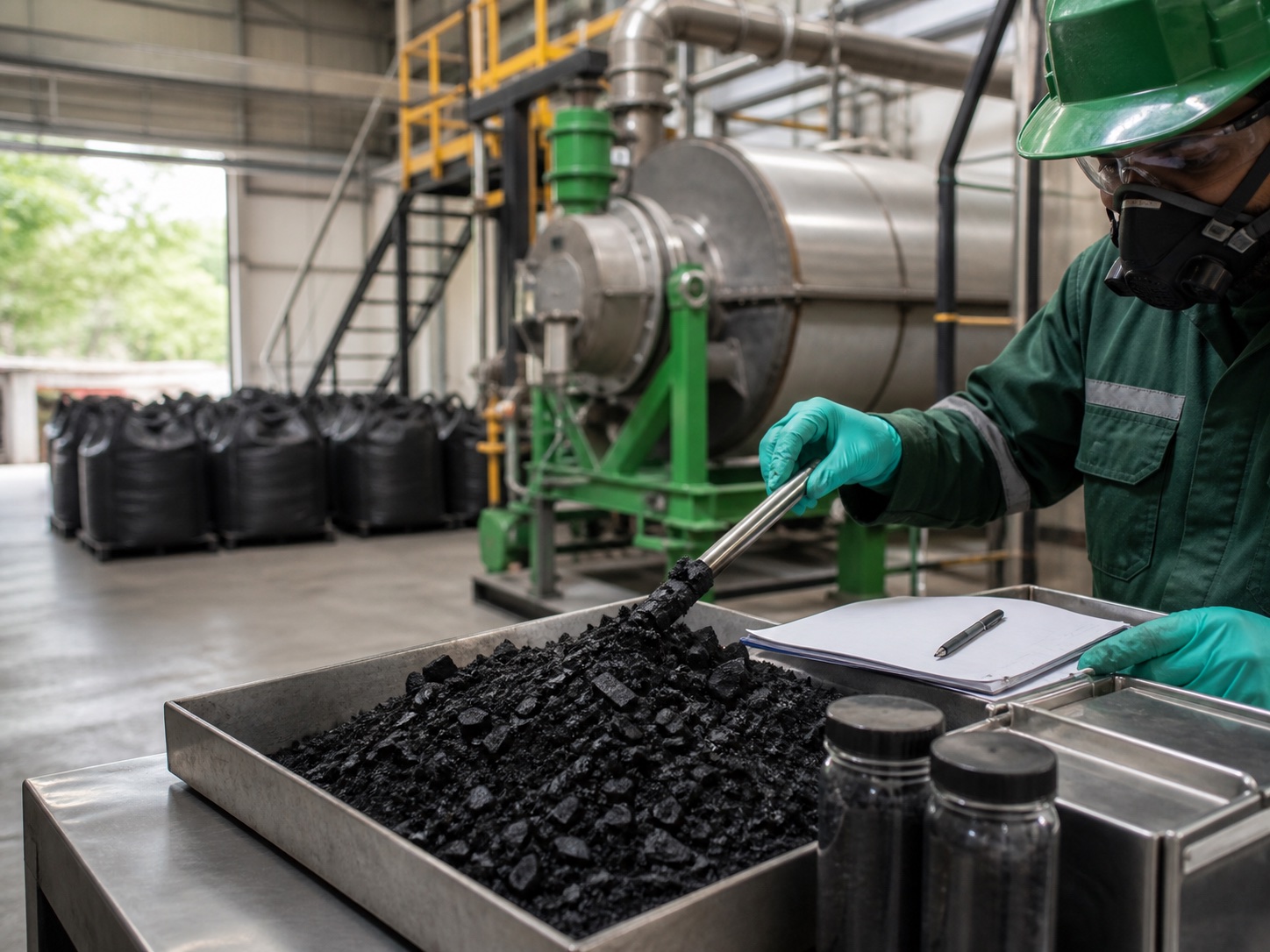 Biochar sample